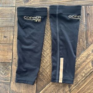 Copper Fit Black Compression Sleeves
